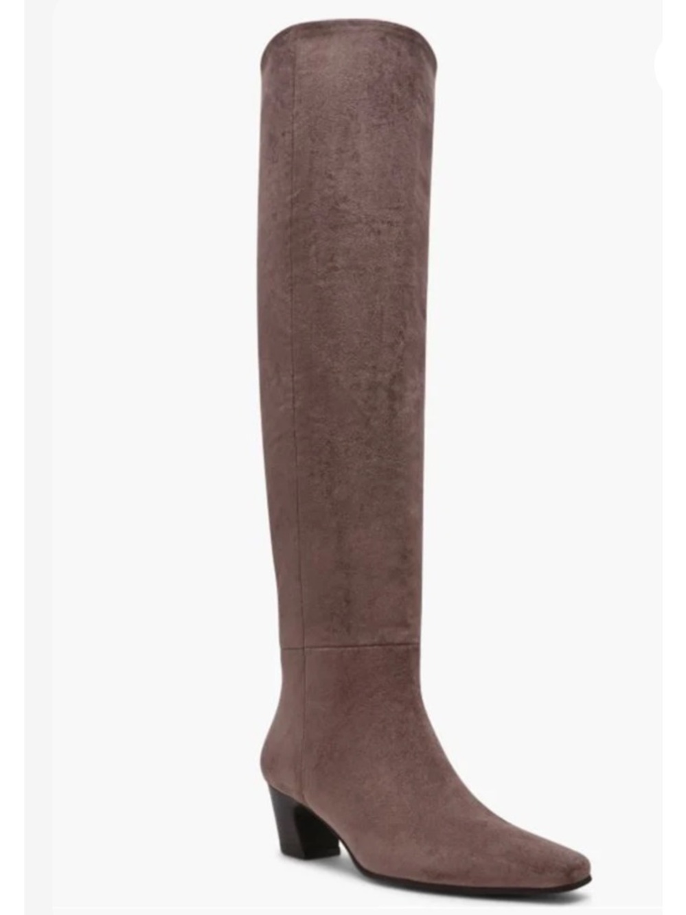 Dolce Vita Boots Over the knee MicroSuede Stretch Thigh High Brown Size 7.5
